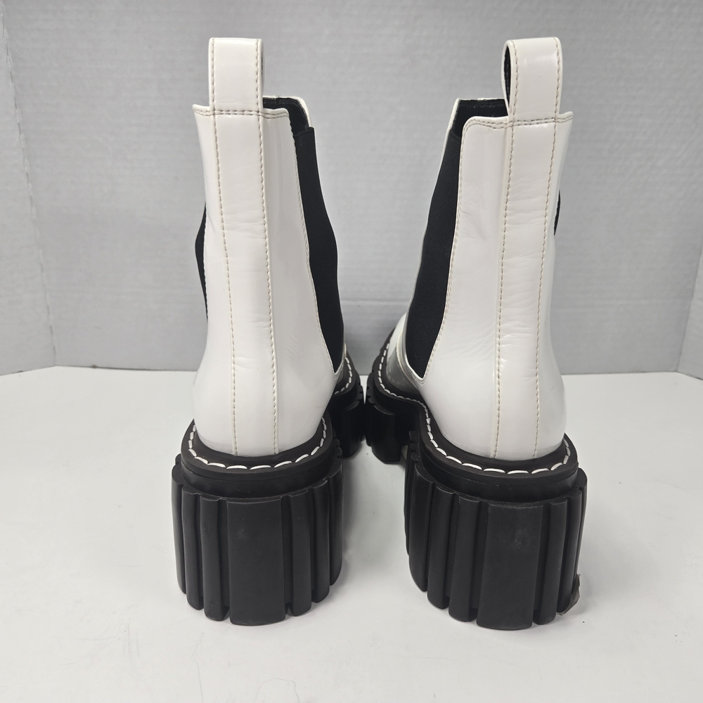 Stella McCartney Emilie Boot Dana White Platform Boots w/bag Size EU 37 US 6-6.5 - Picture 4 of 15